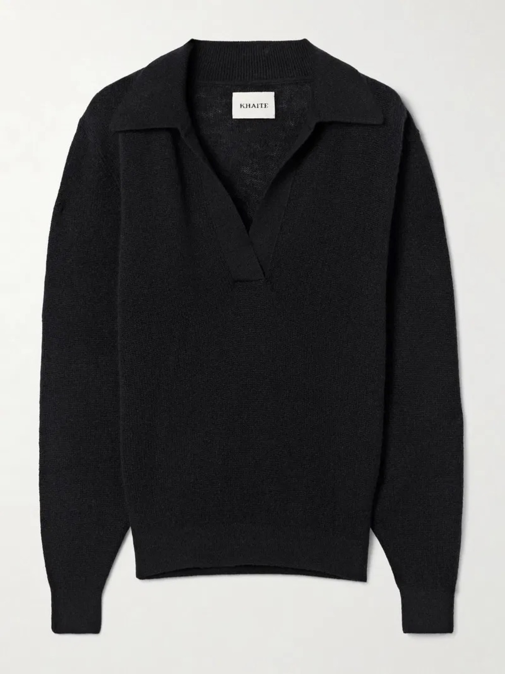 KHAITE Jo Sweater — Black